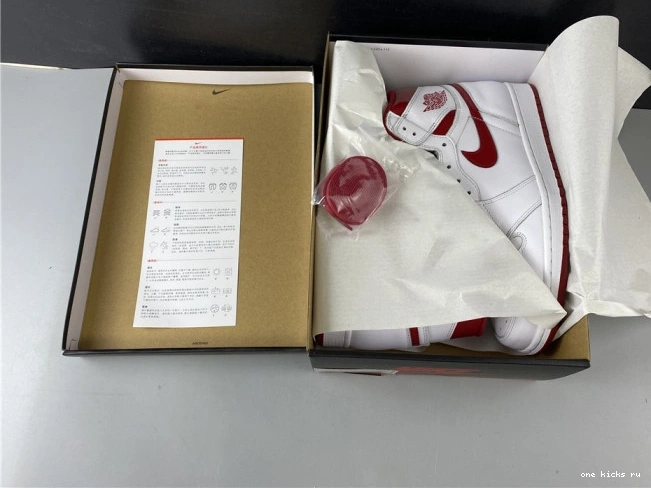 Chep Onekick Air 1 Jordan (2017) Retro Metallic Red 555088-103 0820